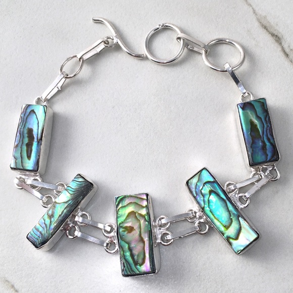Handmade Jewelry - Natural Abalone Shell Handmade Bracelet